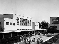 Selska cesta 1933. godine. Osnovna škola August Šenoa